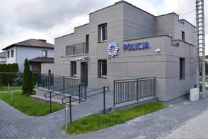 Posterunek Policji w Lubichowie.