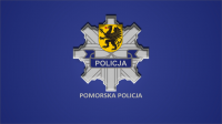 Logo pomorskiej policji.