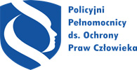 Logo policyjnych pełnomocników ds. Ochrony Praw Człowieka.