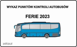 Grafika obrazkowa. Niebieski autobus na białym tle.