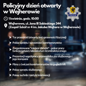 Plakat informacyjny.