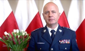Wizerunek Komendanta Głównego Policji.