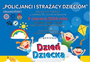 Plakat informacyjny - Dzień Dziecka