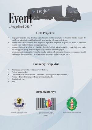 Plakat, zaproszenie na event.