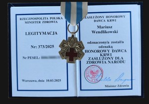 Legitymacja do odznaki.