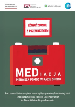 Międzynarodowy Tydzień Mediacji- ulotka informacyjna.