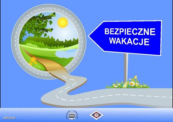 Infografika - Bezpieczne Wakacje.