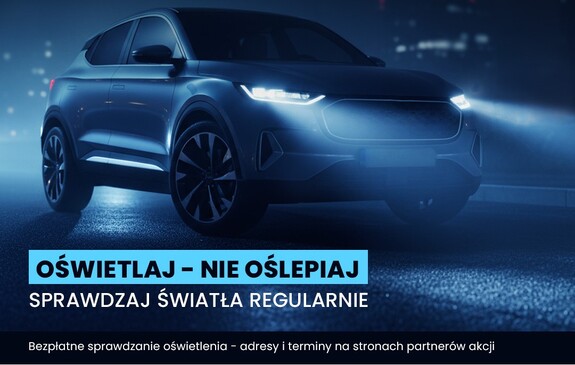 Grafika kampanii Twoje światła, Nasze bezpieczeństwo.