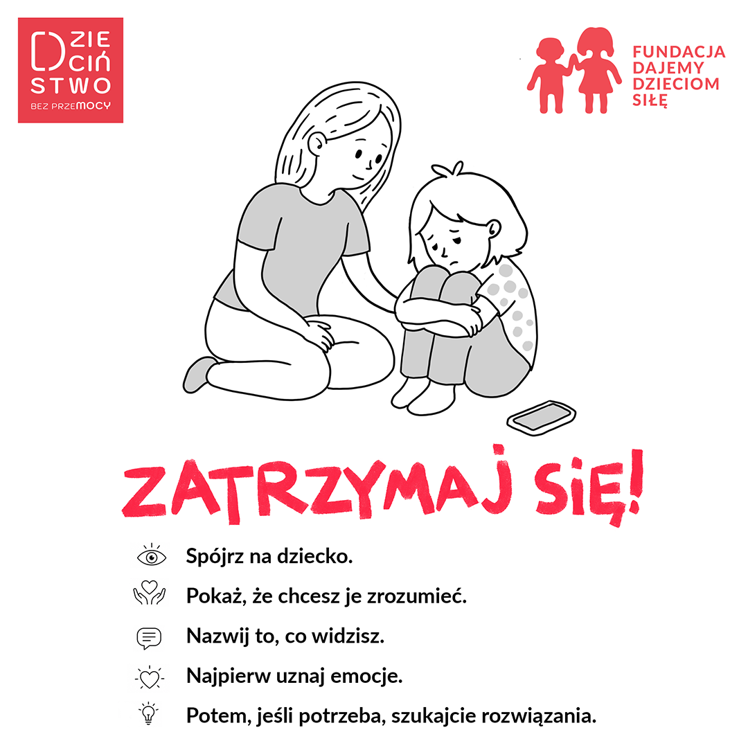 Policja przypomina o znaczeniu uważnej rozmowy z dziećmi